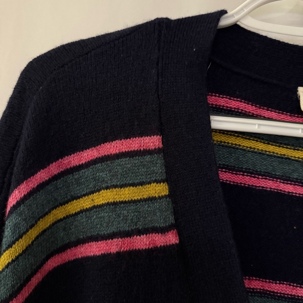 ANTHROPOLOGIE MOTH Felted Posy Cardigan Size L - Picture 10 of 12
